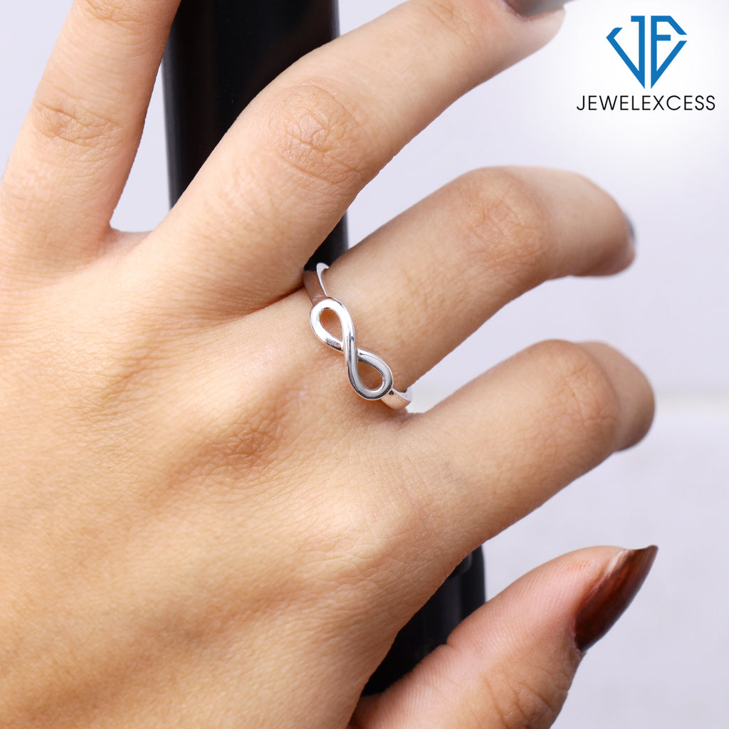 Wholesale Infinity Ring Crystal Best Friend Infinite Love Ring Jewelry Rose  Gold Silver gift idea--12PCS/Lot - AliExpress